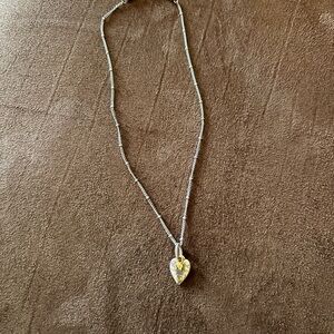 Brighton Silver heart Pendant Necklace